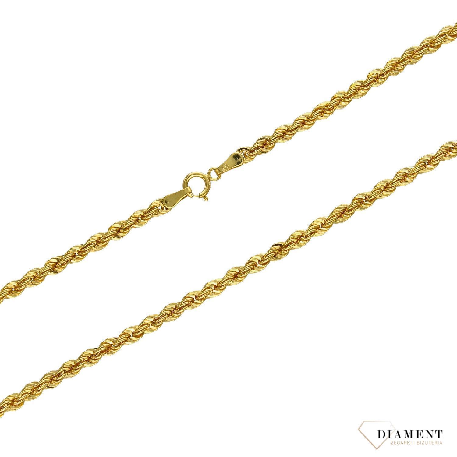 Złoty łańcuszek 585 kordel 2,5 mm DIA-LAN-3140-585 2,5mm (1).jpg